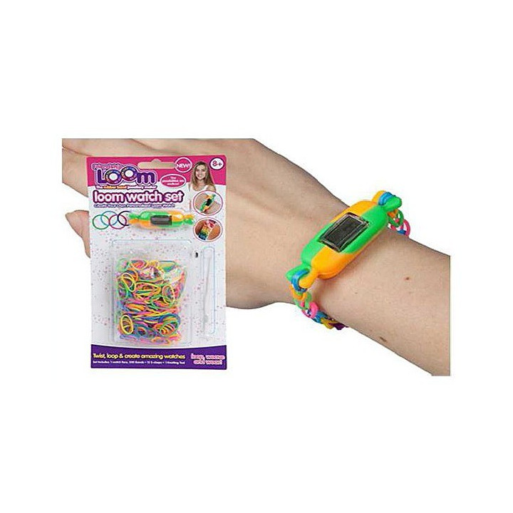 GUMKI LOOM BANDS ZESTAW ZEGAREK & 300 SZTUK 544006