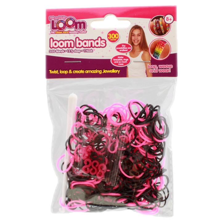 Loom Bands - Gumki mix kolorów 300 sztuk 544031