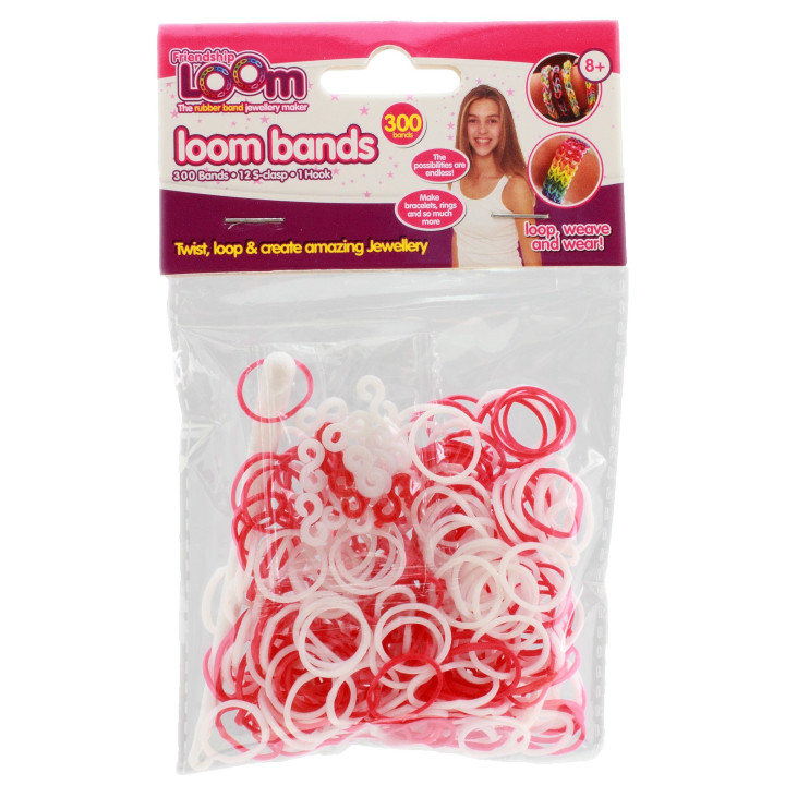 Loom Bands - Gumki mix kolorów 300 sztuk 544031