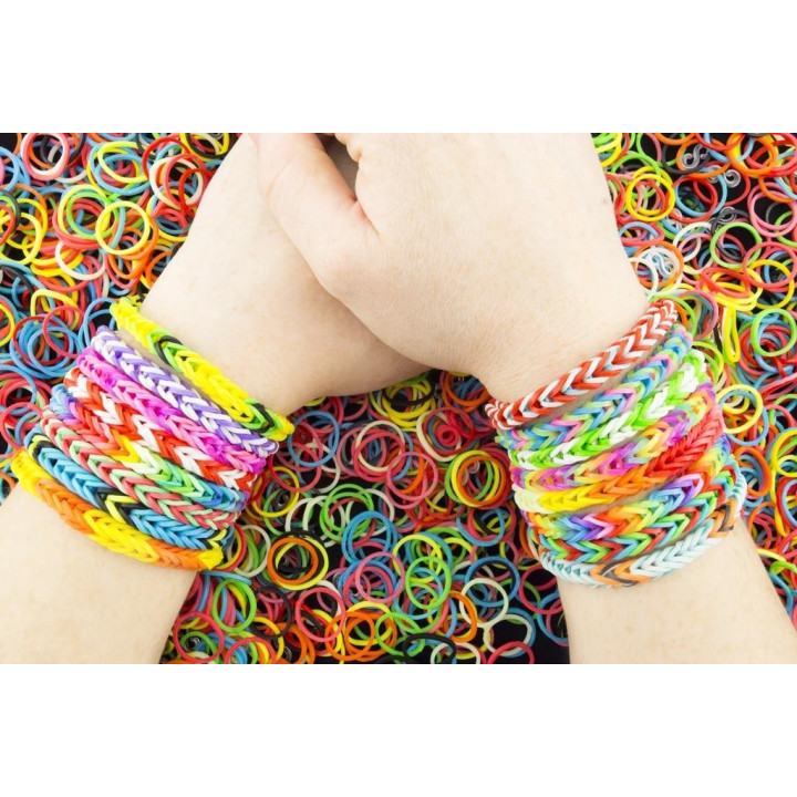 Loom Bands - Gumki mix kolorów 300 sztuk 544031