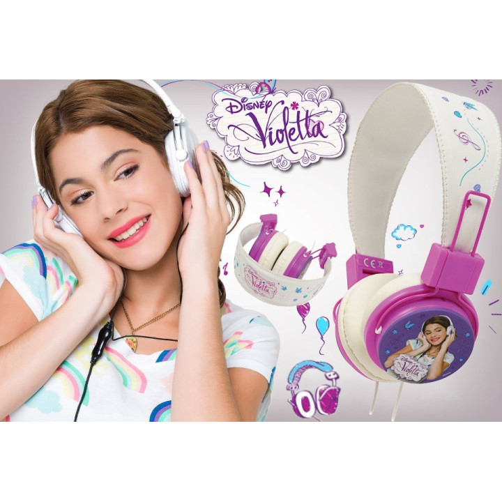 Oryginalne słuchawki nauszne Disney Violetta Smoby 27222