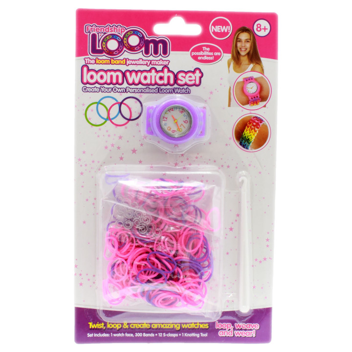GUMKI LOOM BANDS ZESTAW ZEGAREK & 300 SZTUK 544035