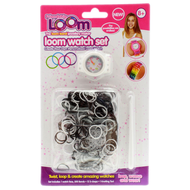 GUMKI LOOM BANDS ZESTAW ZEGAREK & 300 SZTUK 544035