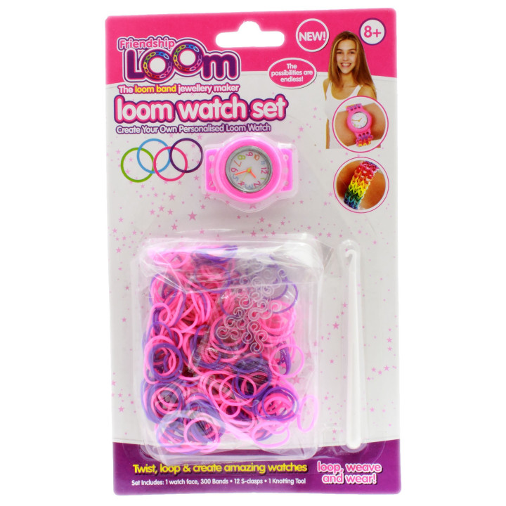 GUMKI LOOM BANDS ZESTAW ZEGAREK & 300 SZTUK 544035