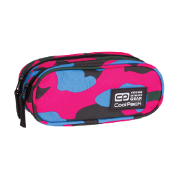 PIÓRNIK SASZETKA COOLPACK CLEVER CAMOUFLAGE CRIMSON (872)