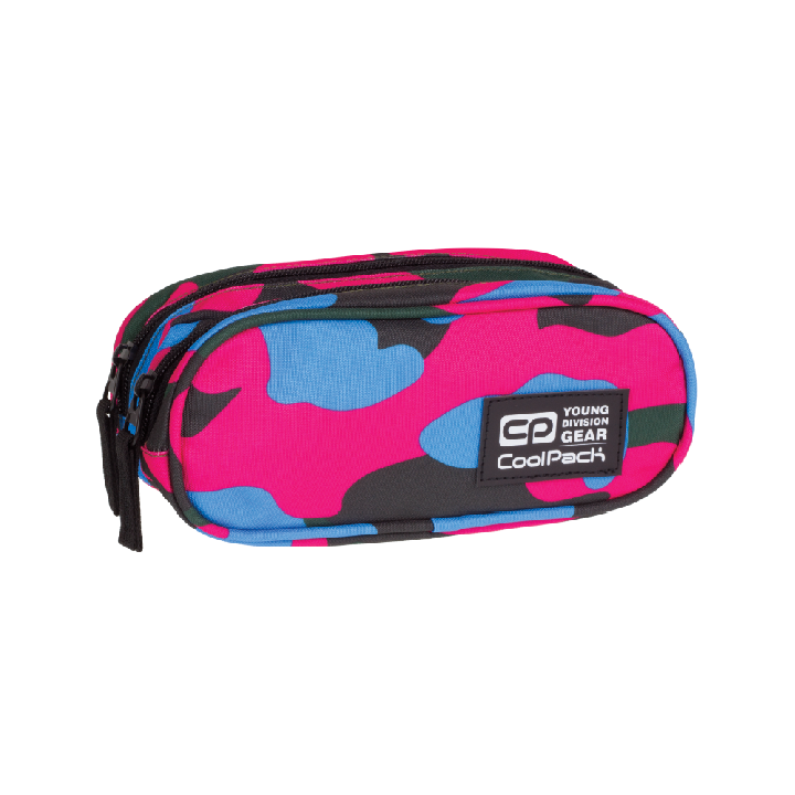 PIÓRNIK SASZETKA COOLPACK CLEVER CAMOUFLAGE CRIMSON (872)