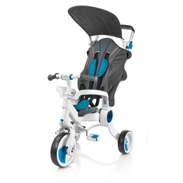 TRÓJKOŁOWY ROWEREK GALILEO STROLLCYCLE 4W1 BLUE