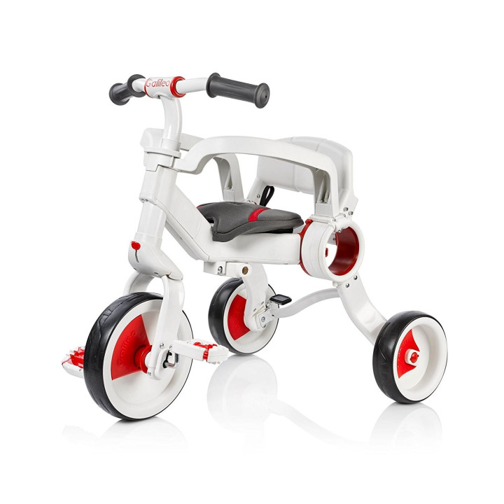 TRÓJKOŁOWY ROWEREK GALILEO STROLLCYCLE 4W1 RED