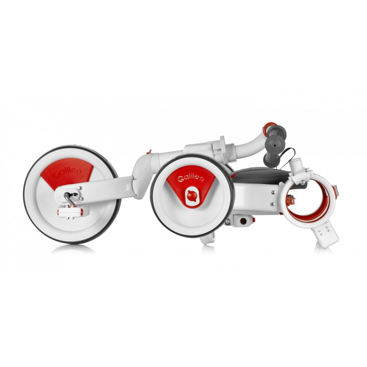 TRÓJKOŁOWY ROWEREK GALILEO STROLLCYCLE 4W1 RED