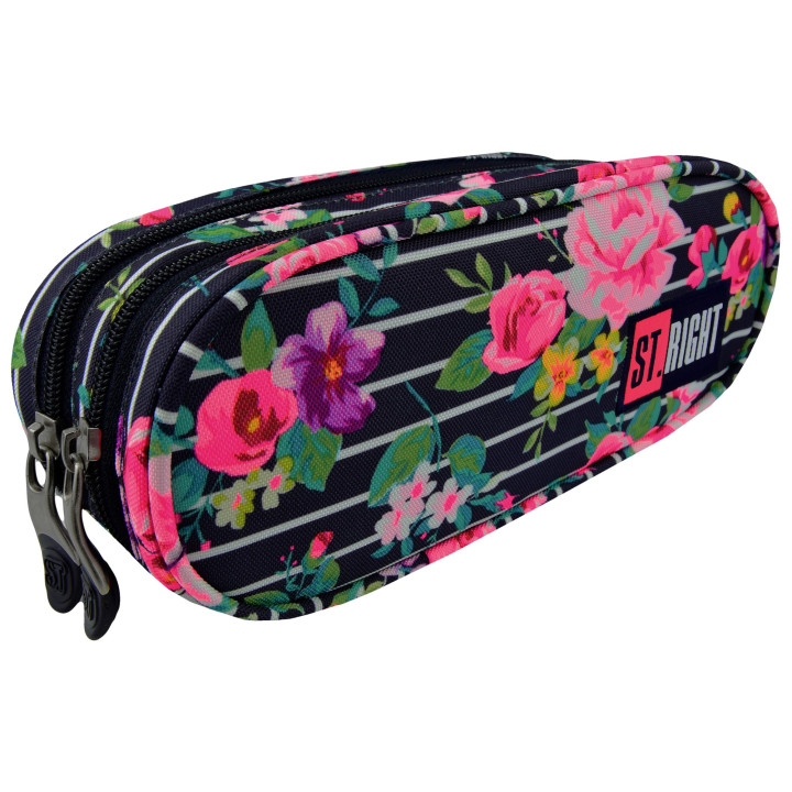 PRNCIL CASE ST.RIGHT LIGHT ROSES PU-02