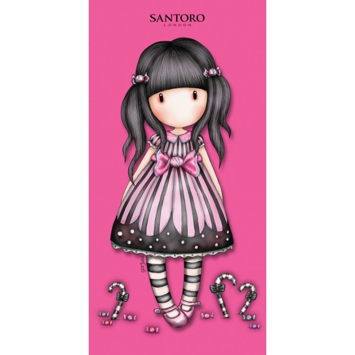 BATH TOWEL 70 X 140 CM SANTORO GORJUSS SUGAR AND SPICE TOWEL GOR-8822T