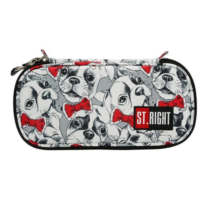 PIÓRNIK SASZETKA USZTYWNIONA Z WEWNĘTRZNĄ KLAPKĄ ST.RIGHT PC-02 LOVELY PETS