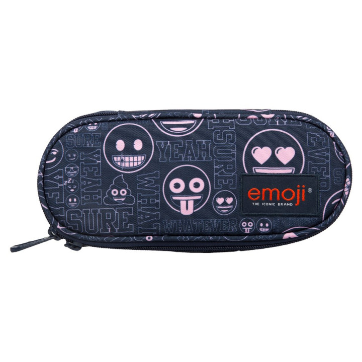 PENCIL CASE ST.RIGHT PC-01 EMOJI® PINK