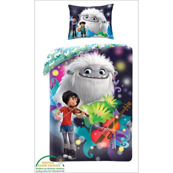 DOUBLE SIDED BEDDING SET 140 X 200 CM O YETI! ABOMINABLE ABO-8282BL
