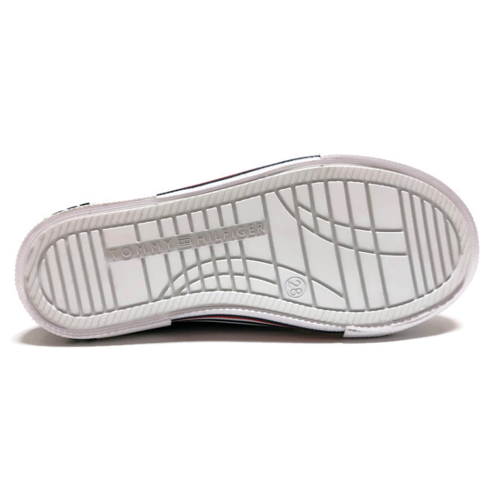 LOW CUT LACE-UP SNEAKER TOMMY HILFIGER BLUE 28-32