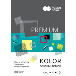 TECHNICAL BLOCK COLOR A3 HAPPY COLOR PREMIUM 220G