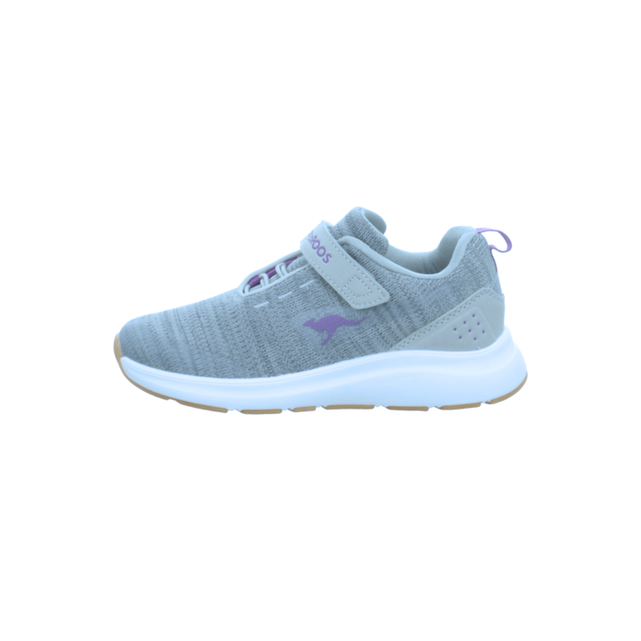 PÓŁBUTY DZIECIĘCE SPORTOWE KANGAROOS KB-HOOK EV VAPOR GREY/FUCHSIA