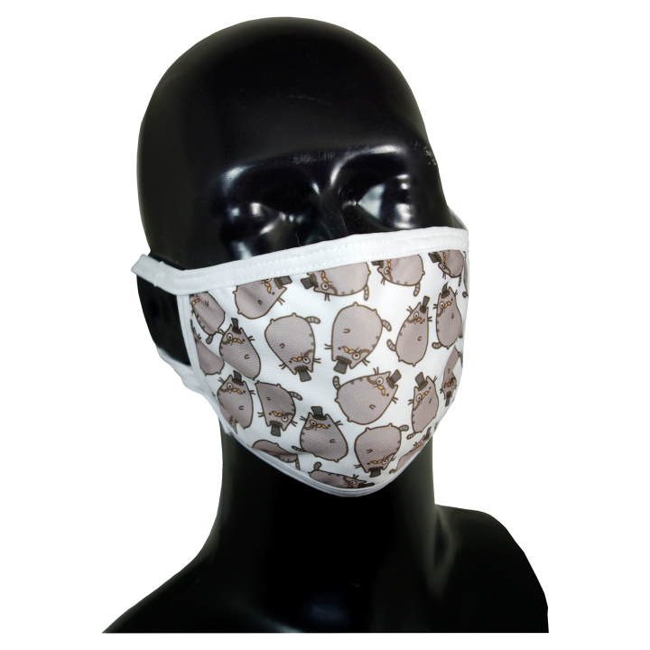 FACE MASK 4PLY EAR LOOP ACTIVE SILVER IONS CATS FANCY
