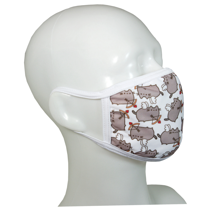 FACE MASK 4PLY EAR LOOP ACTIVE SILVER IONS CATS AMOR