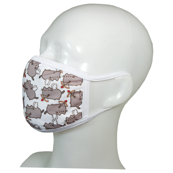 FACE MASK 4PLY EAR LOOP ACTIVE SILVER IONS CATS AMOR
