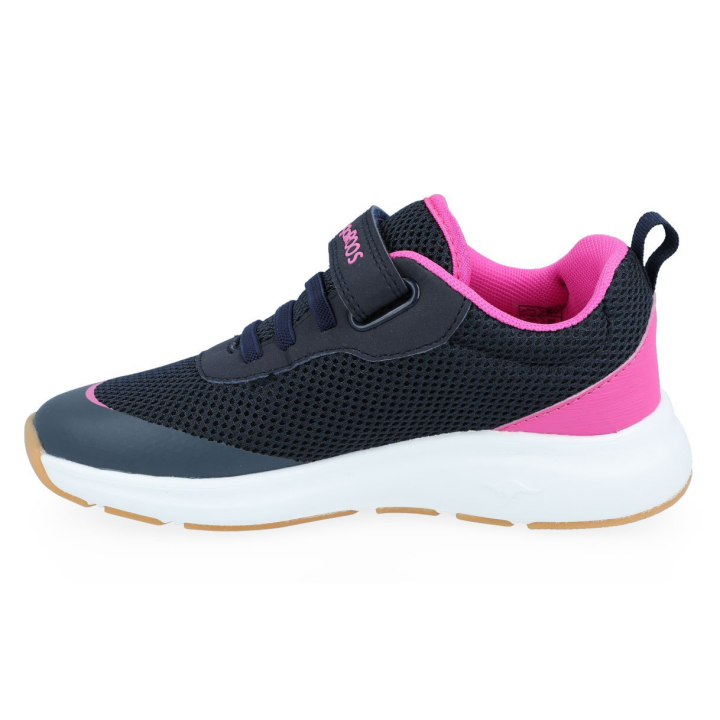 PÓŁBUTY DZIECIĘCE SPORTOWE KANGAROOS KB-SURE EV DK NAVY/DAISY PINK