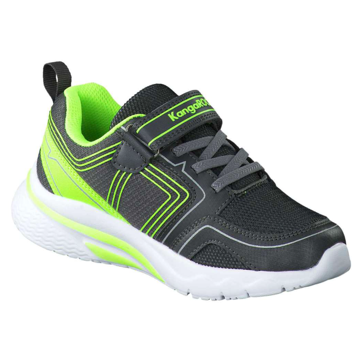 SHOES KANGAROOS KK-HERO EV STEEL GREY/LIME