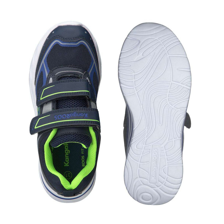 SHOES KANGAROOS KK-KNOX V DK NAVY/LIME
