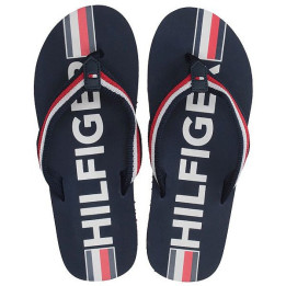 TOMMY HILFIGER MAXI LETTERING PRINT FLIP FLOP