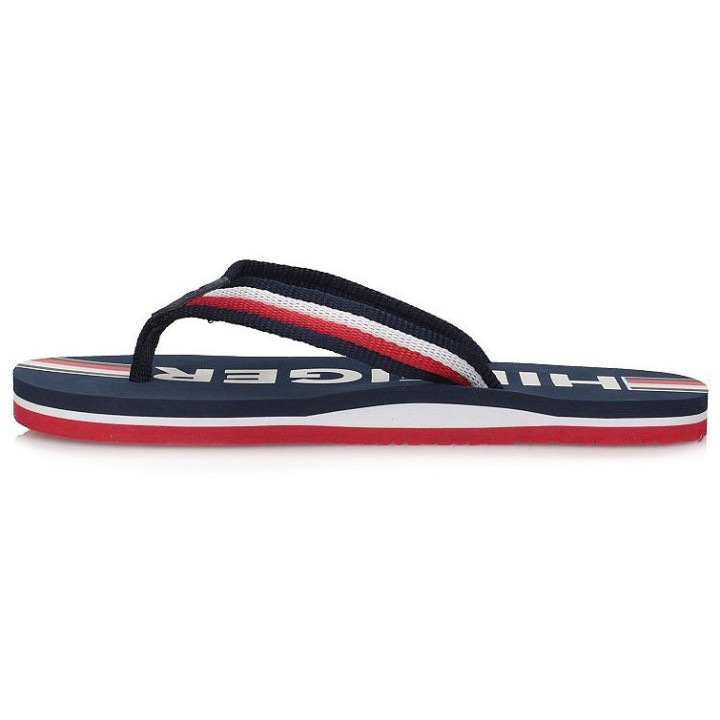 KLAPKI JAPONKI TOMMY HILFIGER MAXI LETTERING PRINT FLIP FLOP