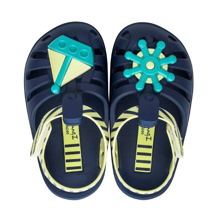 SANDAŁY PLAŻOWE IPANEMA SUMMER VII BABY BLUE/YELLOW
