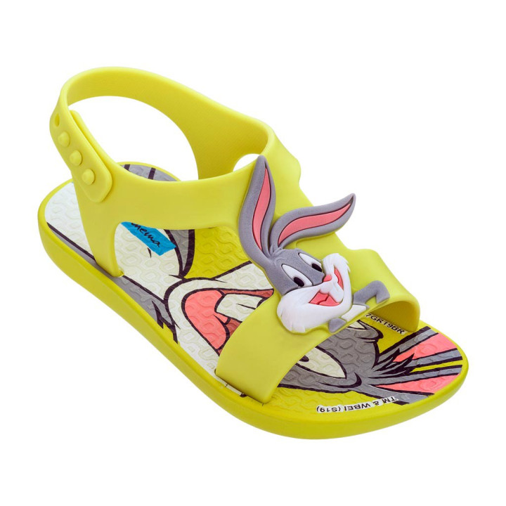 SANDAŁY PLAŻOWE IPANEMA LOONEY TUNES BABY YELLOW/NEON YELLOW