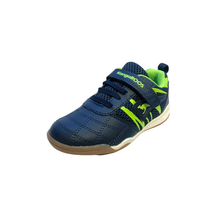 SHOES KANGAROOS KANGAROOS RACE COURT COMB EV DK NAVY/LIME