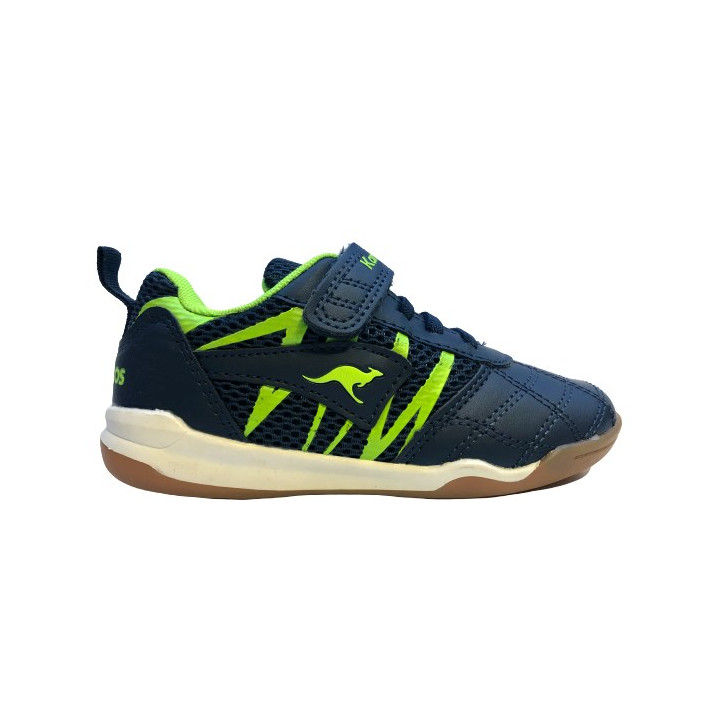 PÓŁBUTY SPORTOWE HALÓWKI KANGAROOS COURT COMB EV DK NAVY/LIME