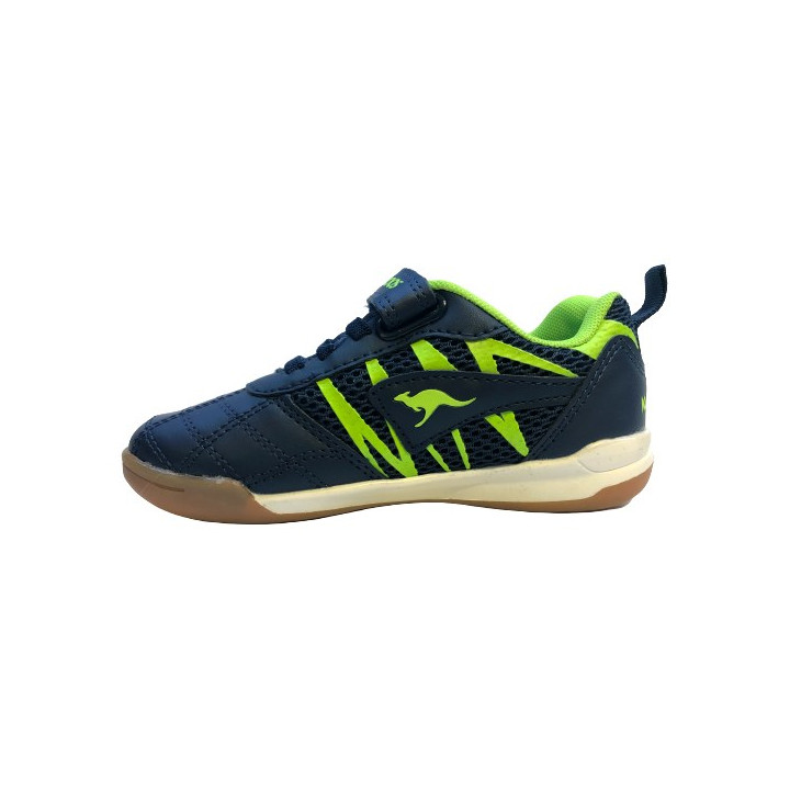 SHOES KANGAROOS KANGAROOS RACE COURT COMB EV DK NAVY/LIME