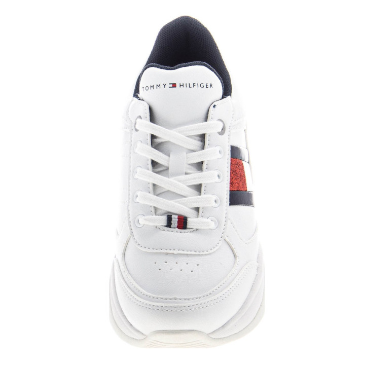 SNEAKERSY TOMMY HILFIGER LOW CUT LACE-UP WHITE