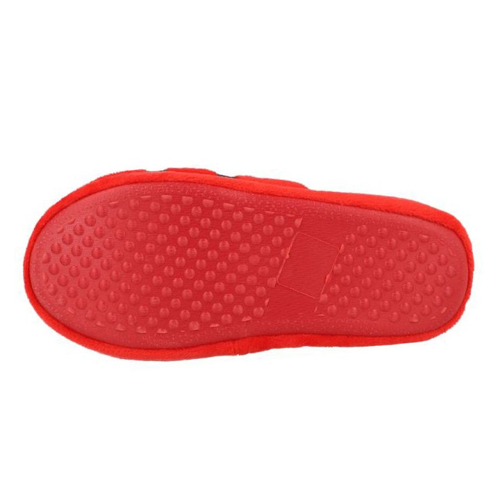 TOMMY HILFIGER SLIPPER RED PLUSH
