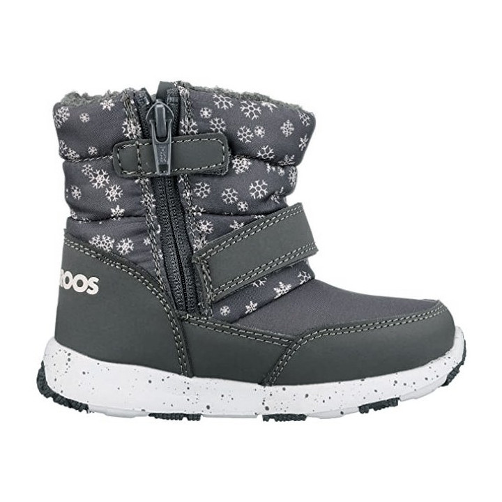 ŚNIEGOWCE KANGAROOS SNOWRUSH STEEL GREY/FROST PINK