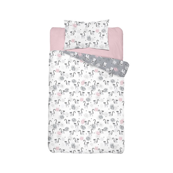 BABY BEDDING SET + BUMPER MAYAMOO 90 X 120 CM MERRY RAINS 2948CD