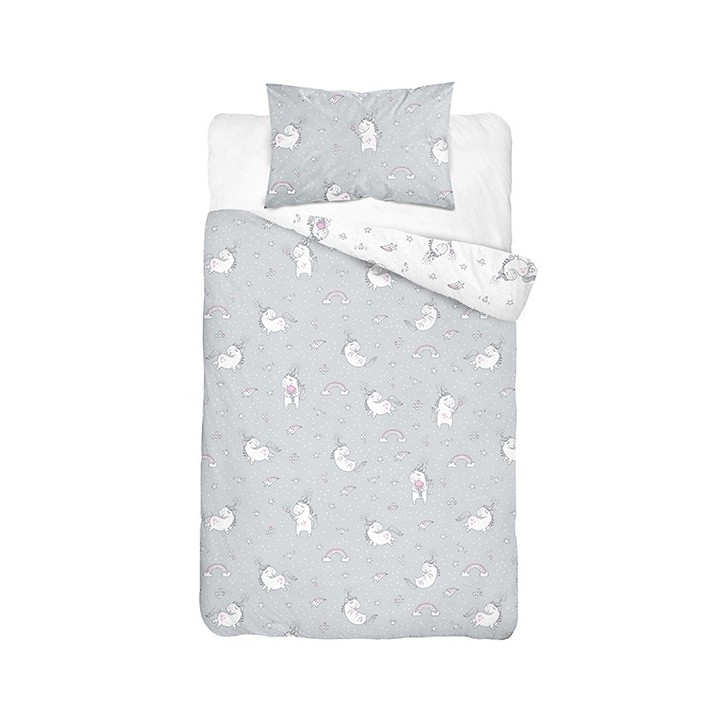 BABY BEDDING SET + BUMPER MAYAMOO 100 X 135 CM MAGICAL FRIENDS 2945CD