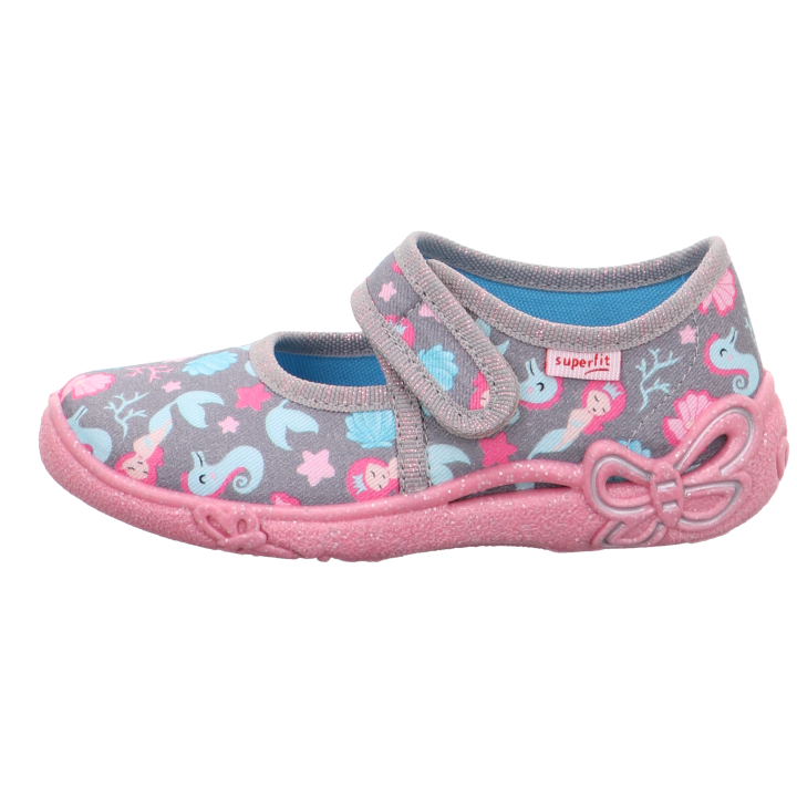 TEXTILE SLIPPERS SUPERFIT BELINDA GRAU 1-800288-2010
