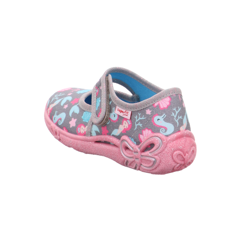 TEXTILE SLIPPERS SUPERFIT BELINDA GRAU 1-800288-2010