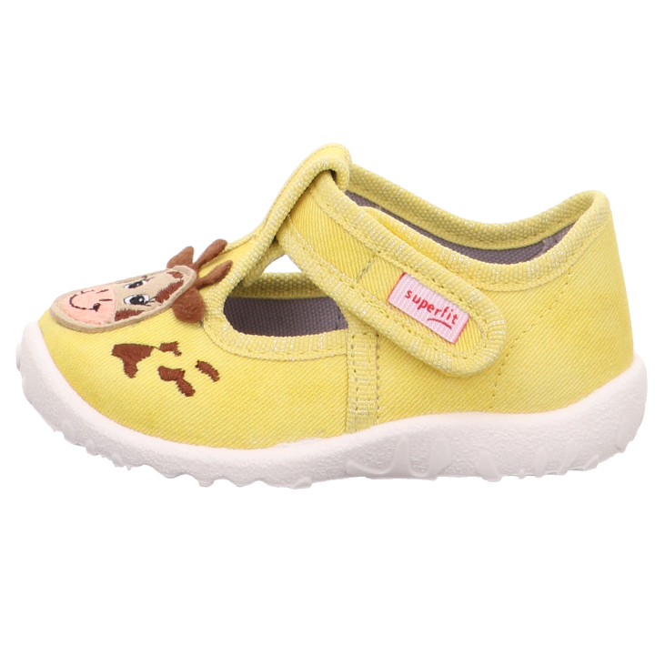TEXTILE SLIPPERS SUPERFIT SPOTTY GELB 1-009256-6000