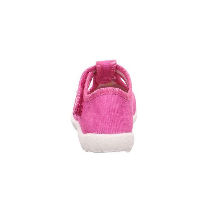 PANTOFLE TEKSTYLNE KAPCIE SUPERFIT SPOTTY ROSA 1-009256-5000