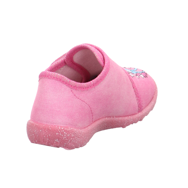 PANTOFLE TEKSTYLNE KAPCIE SUPERFIT SPOTTY ROSA 1-009254-5000