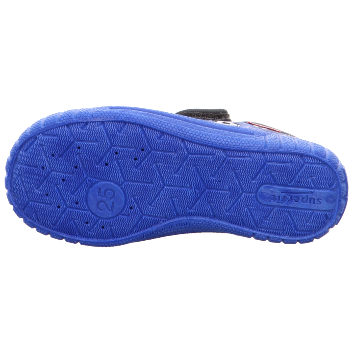 PANTOFLE TEKSTYLNE KAPCIE SUPERFIT BILL GRAU 1-000279-2020