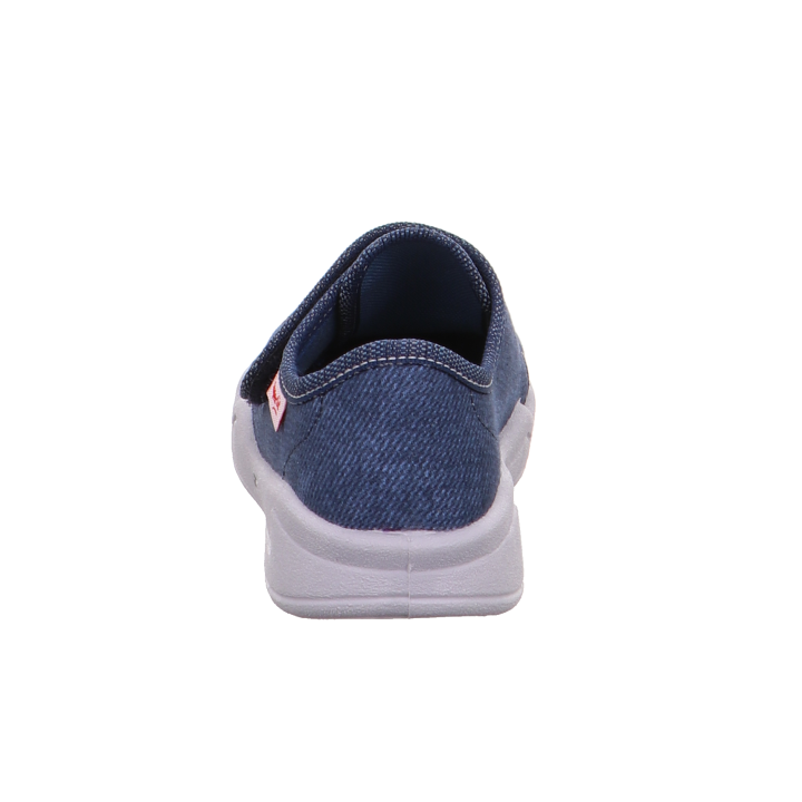 PANTOFLE TEKSTYLNE KAPCIE SUPERFIT BENNY BLAU 0-600298-8100