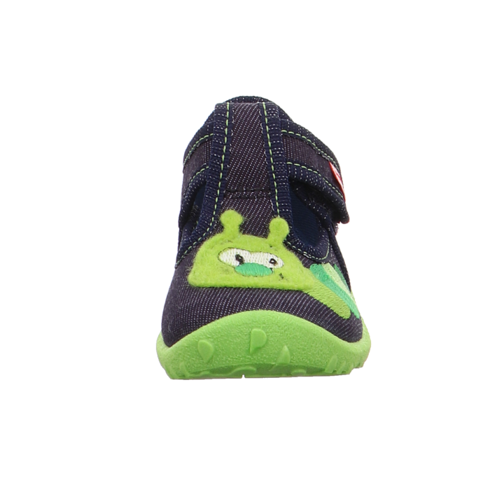 PANTOFLE TEKSTYLNE KAPCIE SUPERFIT SPOTTY BLAU 0-609256-8000