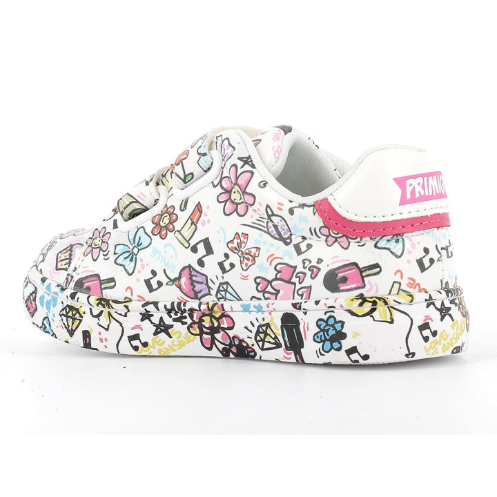SNEAKERS PRIMIGI 7448100 BCO-FUXIA