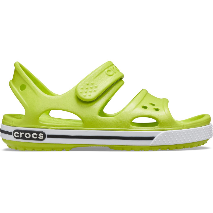 CROCS KIDS CROCBAND™ II SANDAL 14854 LIME PUNCH/BLACK