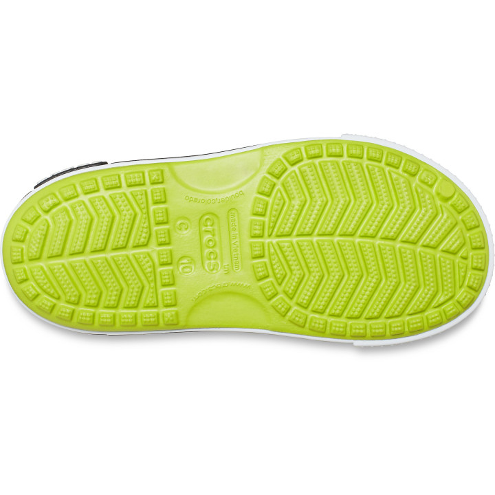 CROCS KIDS CROCBAND™ II SANDAL 14854 LIME PUNCH/BLACK
